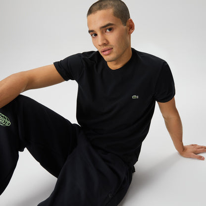 Lacoste Regular Fit Erkek Siyah T-shirt