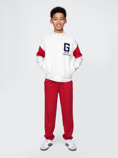 Kırmızı Relaxed Gap Logo Eşofman Altı