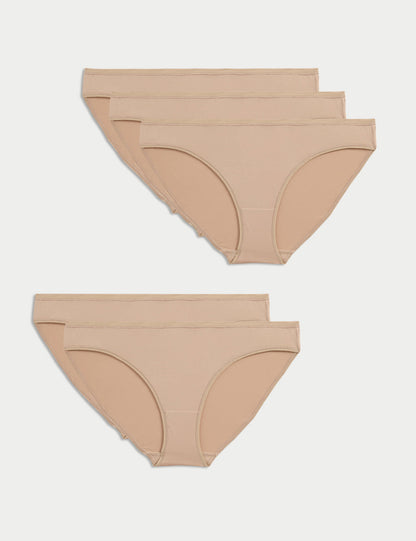 5'li Dikişsiz Bikini Külot Seti