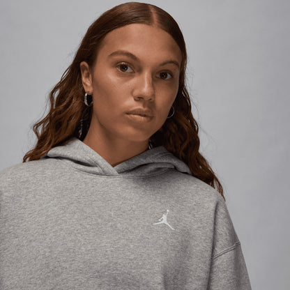 Jordan Brooklyn Fleece Pullover Kadın Gri Hoodie