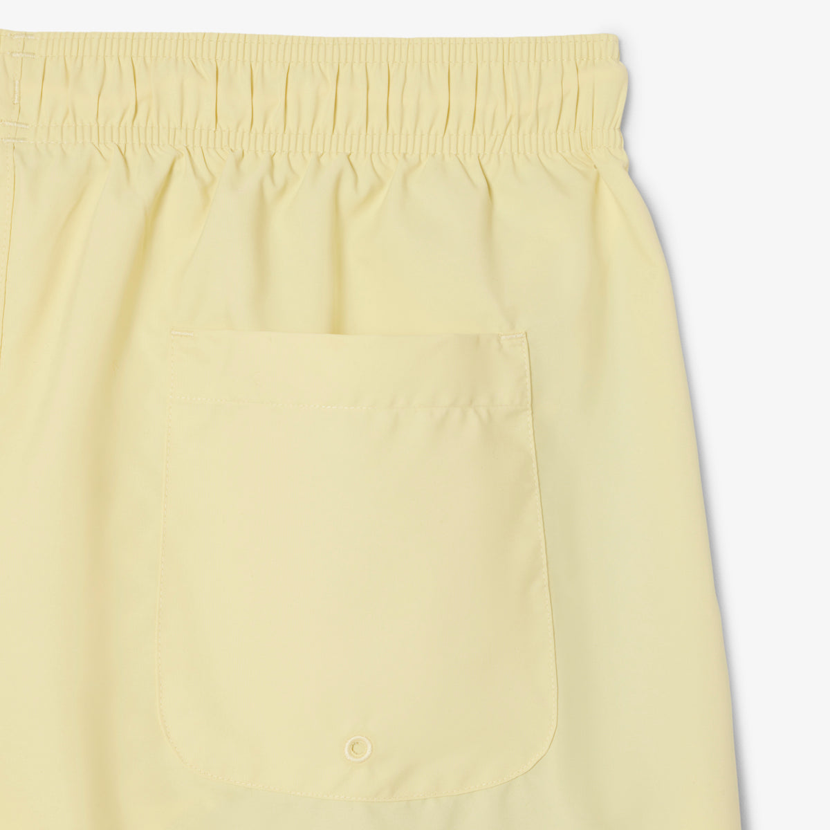 Lacoste Regular Fit Erkek Sarı Deniz Şortu