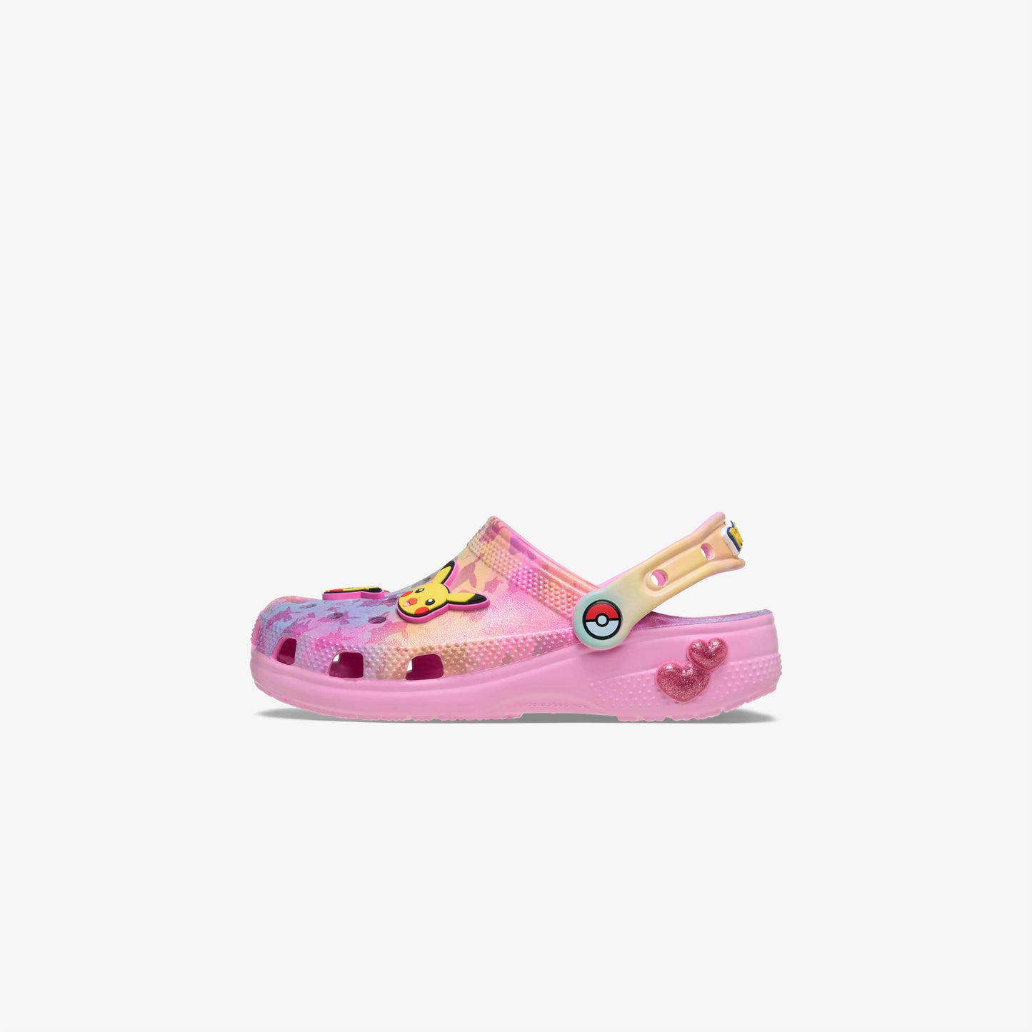 Crocs Pikachu Pink Classic Clog Çocuk Renkli Terlik