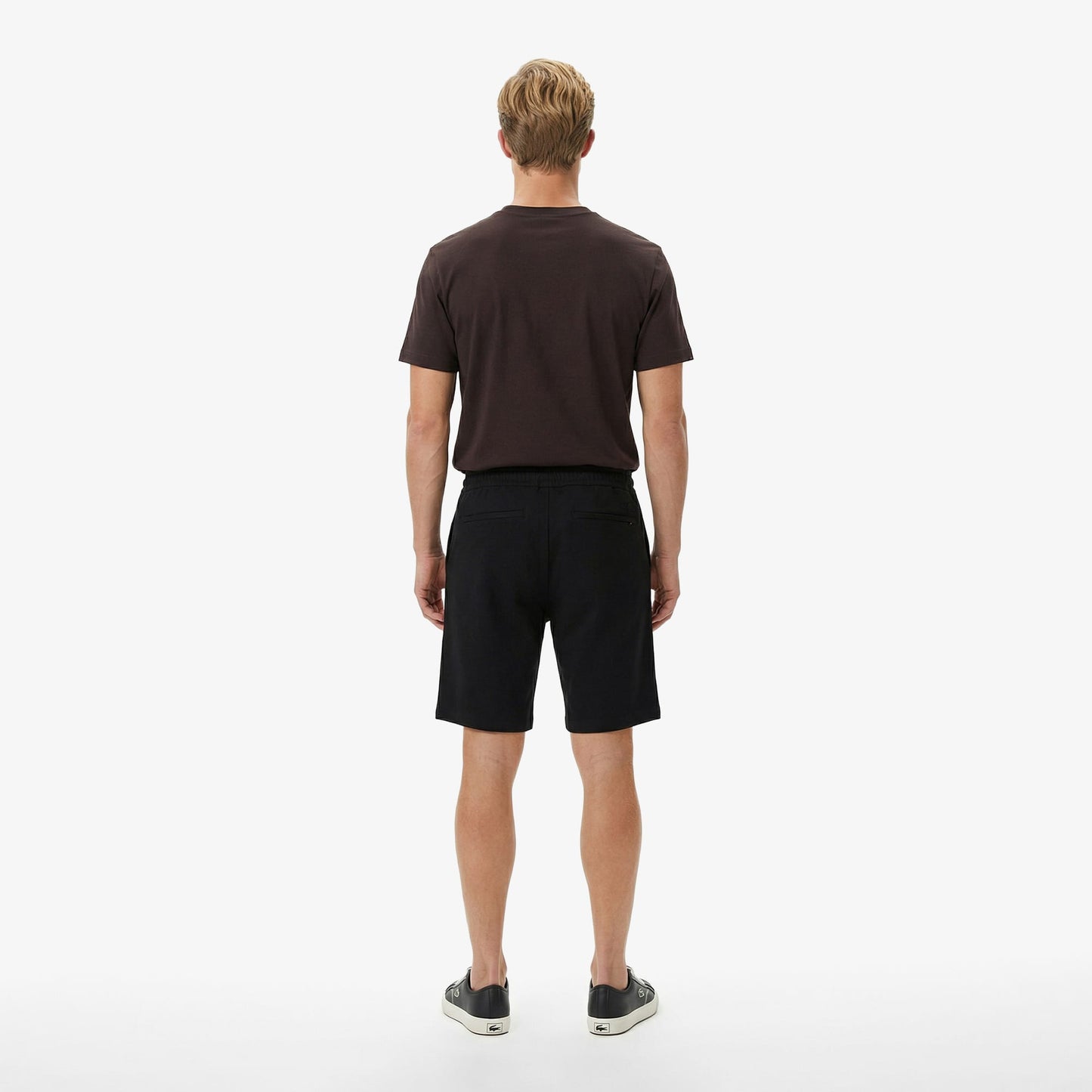 Lacoste Tapered Fit Erkek Siyah Şort