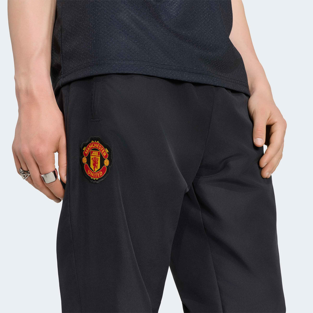 Adidas Manchester United St Erkek Siyah Eşofman Altı