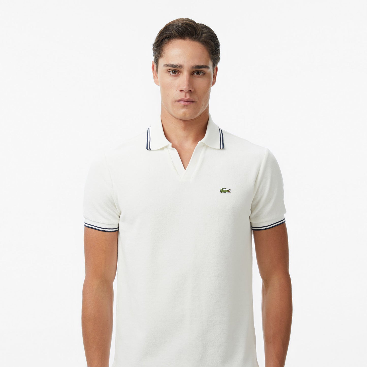 Lacoste Erkek Regular Fit Polo Yaka Krem Polo