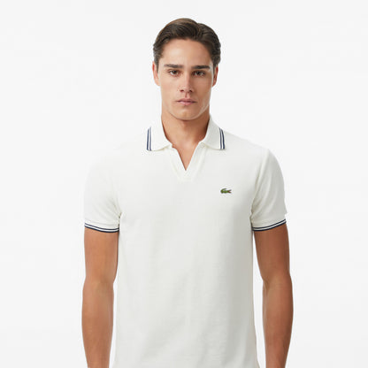 Lacoste Erkek Regular Fit Polo Yaka Krem Polo