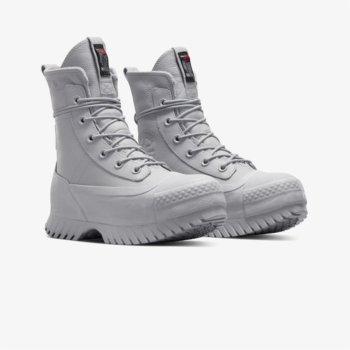 Converse Chuck Taylor All Star Lugged 2.0 Cc Unisex Gri Deri Platform Bot