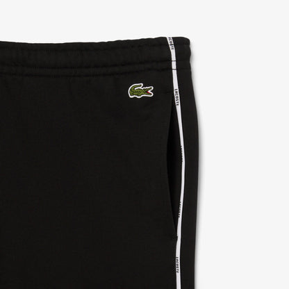 Lacoste Erkek Tapered Fit Siyah Eşofman Altı