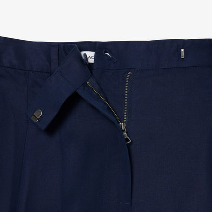 Lacoste Oversize Fit Kadın Lacivert Şort