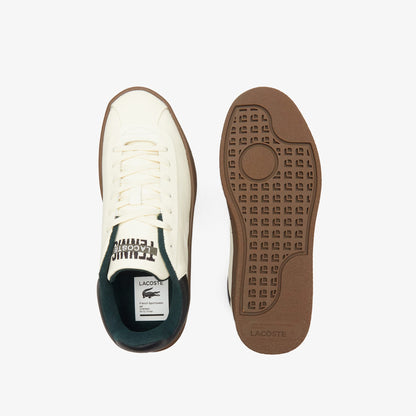 Lacoste Baseshot Premium Erkek Krem Sneaker