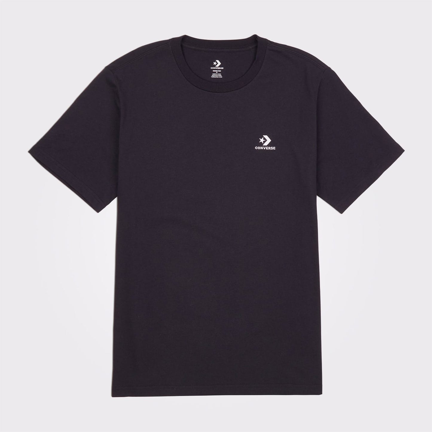 Converse Go-to Embroidered Star Chevron Unisex Siyah T-shirt