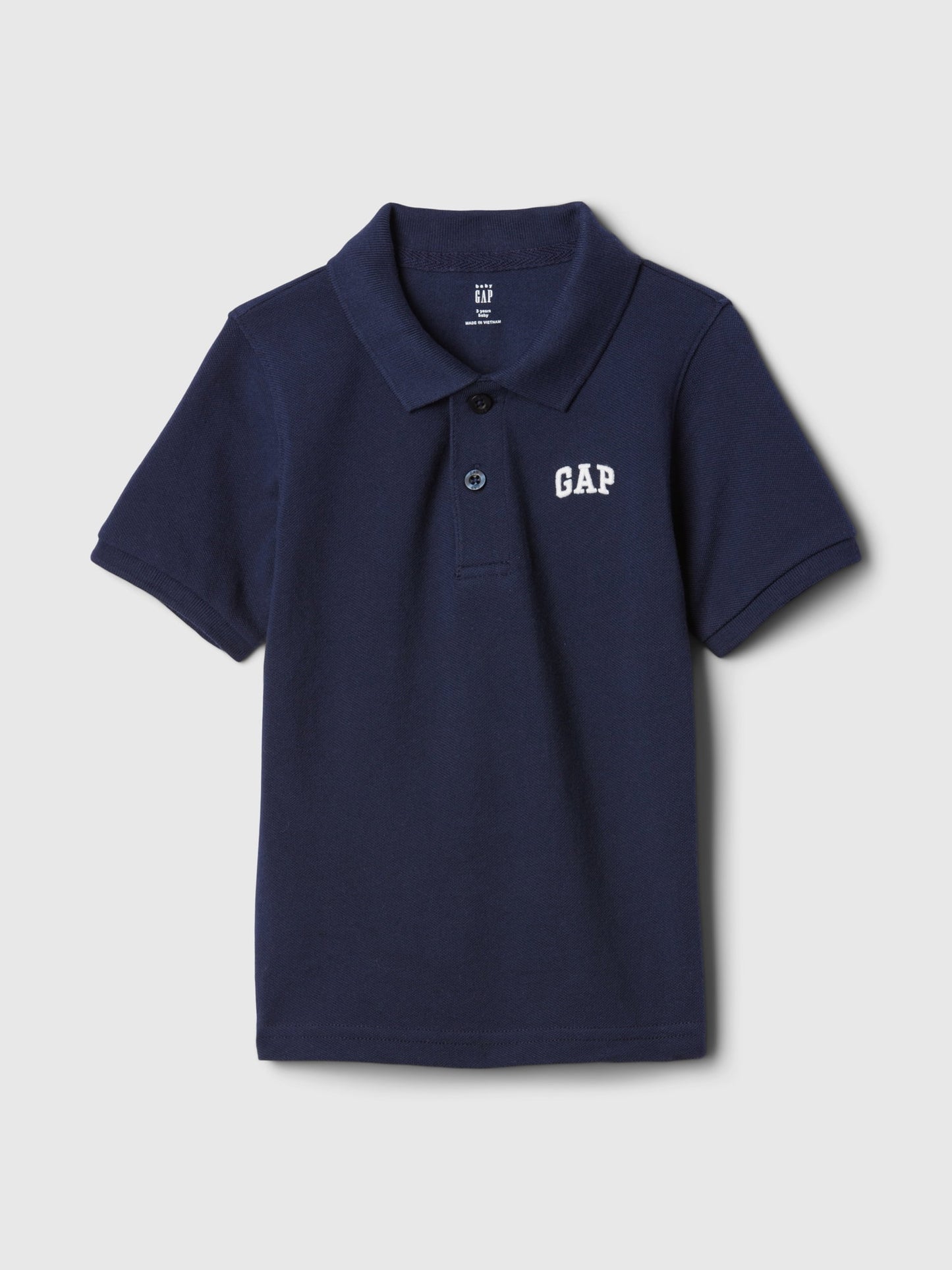 Lacivert Gap Logo Polo Yaka T-shirt