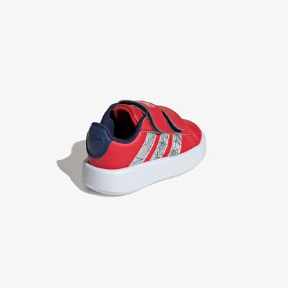 Adidas Grand Court Spider-man Comfort Çocuk Kırmızı Spor Ayakkabı