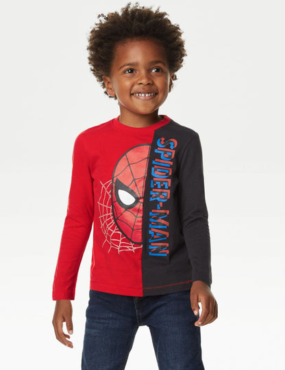Saf Pamuklu Spider-man™ T-shirt (2-7 Yaş)
