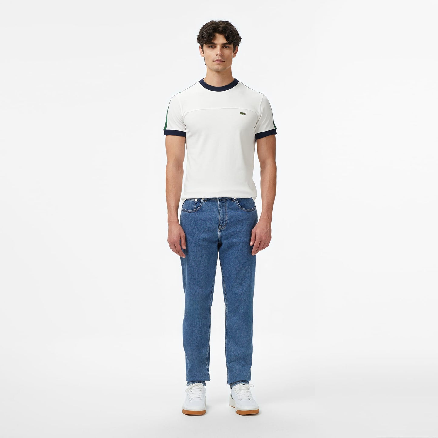 Lacoste Erkek Beyaz T-shirt