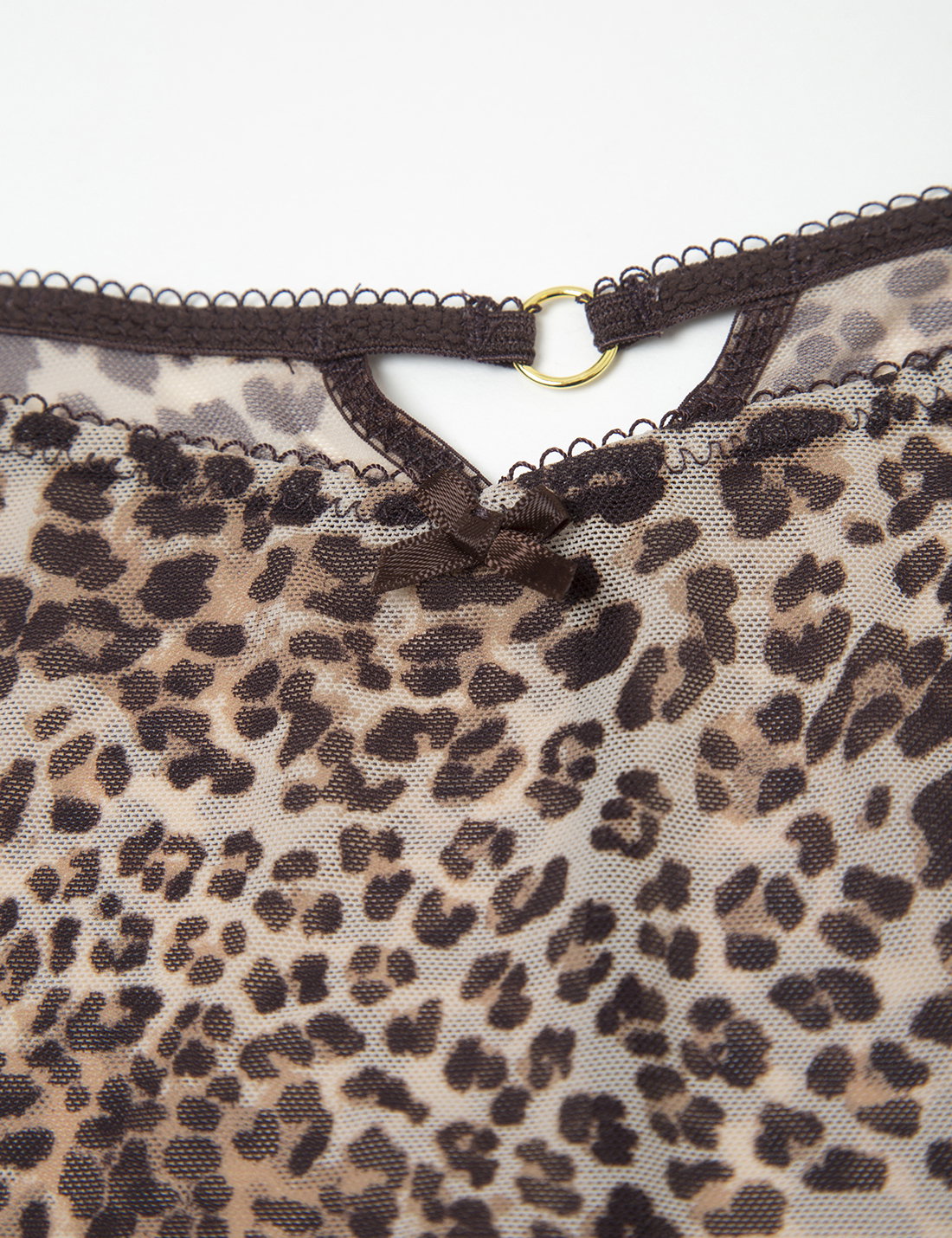 Leopar Desenli File Hipster Külot