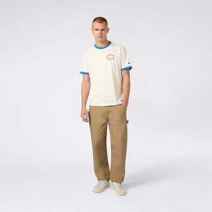 Champion Ringer Erkek Krem T-shirt