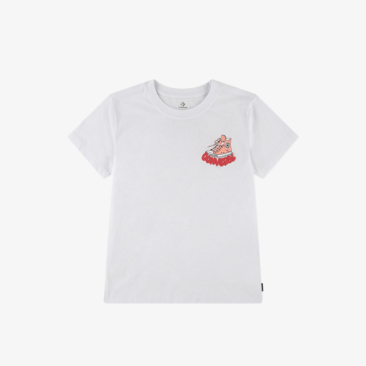 Converse Genç Çocuk Siyah T-shirt