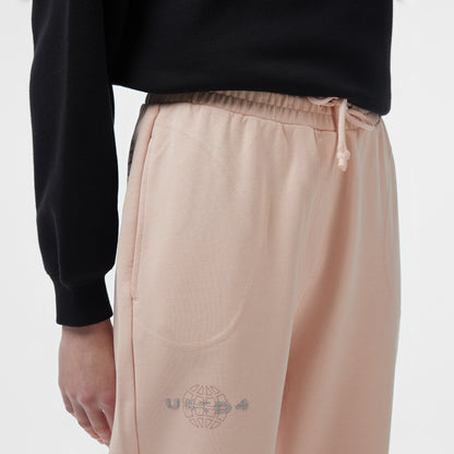 United4 Comfort Flare Kadın Pembe Eşofman Altı
