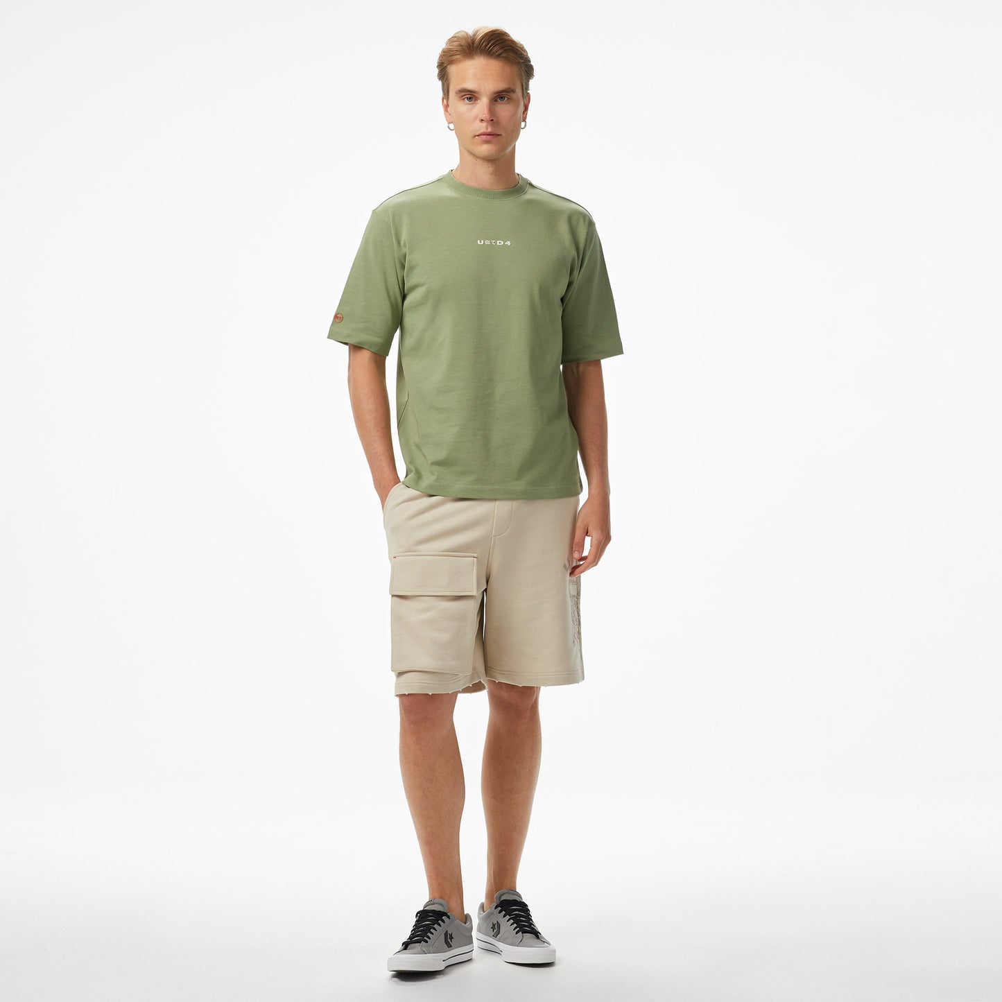 United4 Erkek Yeşil T-shirt