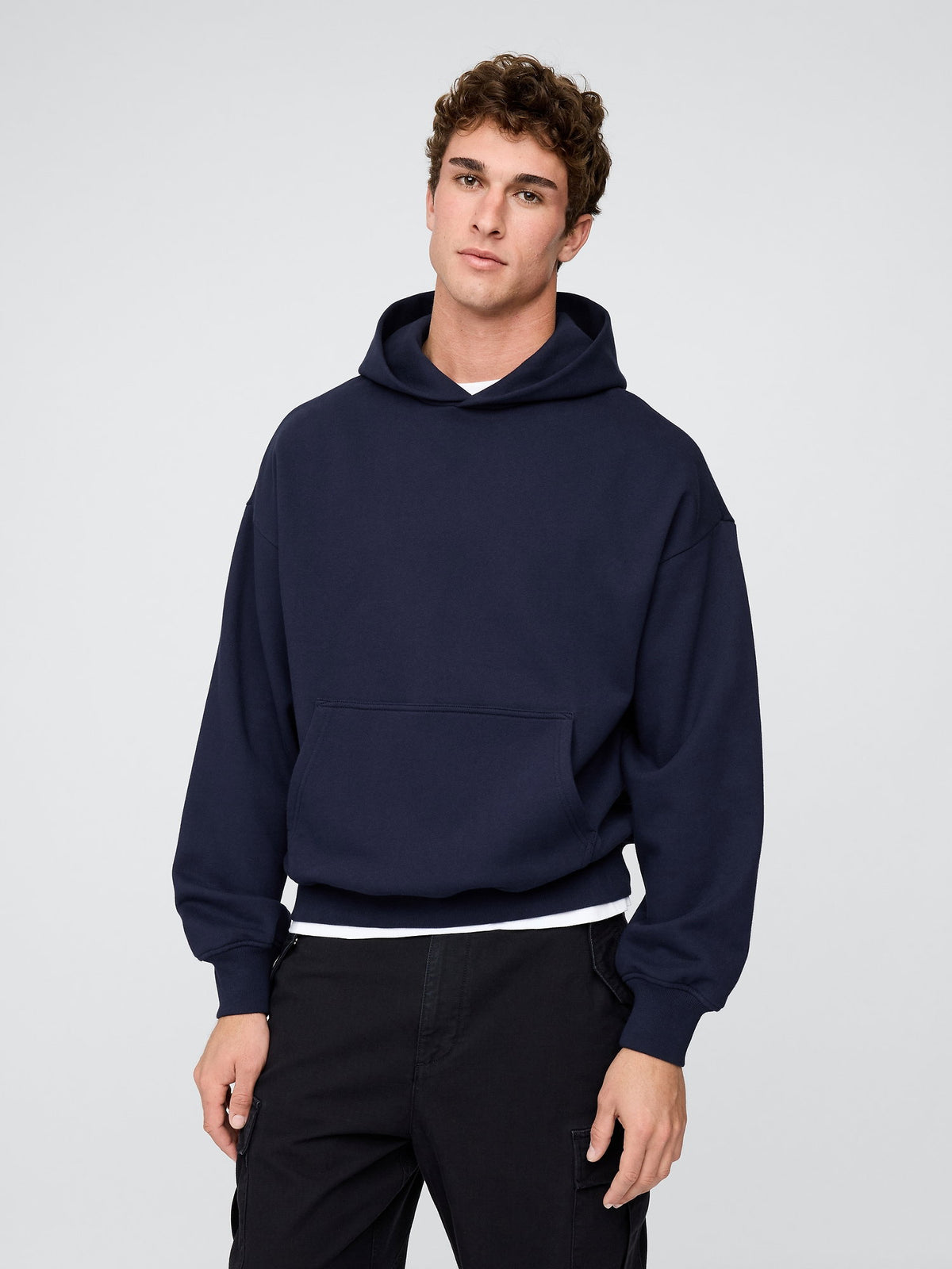Lacivert Heavyweight Oversized Sweatshirt