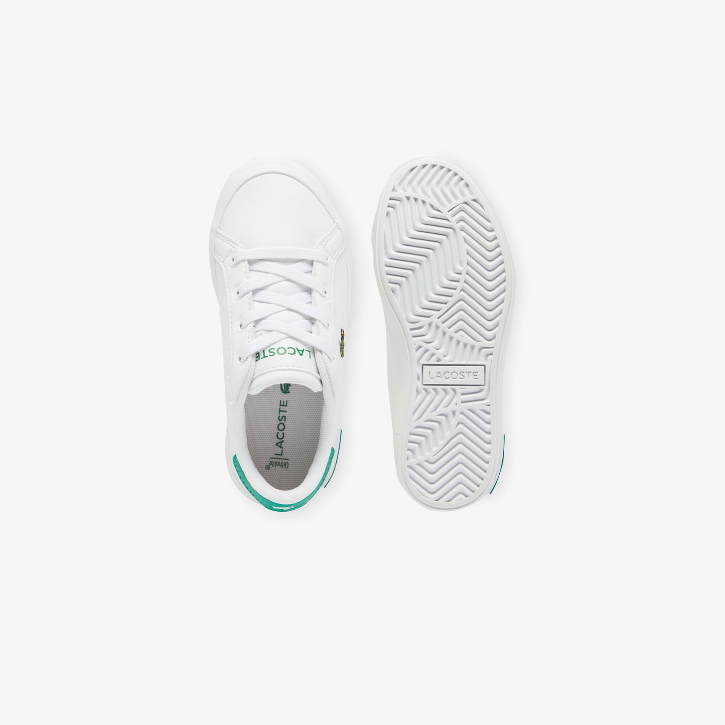 Lacoste Powercourt Bebek Beyaz/yeşil Sneaker
