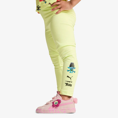 Puma X Trolls Leggings Çocuk Sarı Tayt