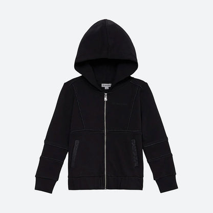 Les Benjamins Zip 401 Çocuk Siyah Hoodie