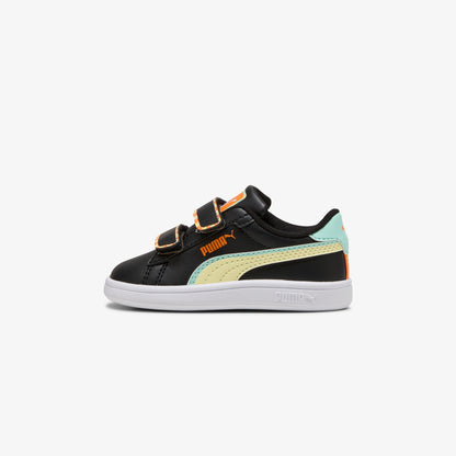 Puma Smash 3.0 Playdate Bebek Siyah Spor Ayakkabı