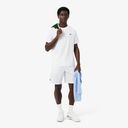 Lacoste Erkek Regular Fit Bisiklet Yaka Beyaz T-shirt