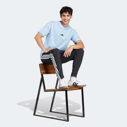 Adidas Essentials 3 Stripes Woven Erkek Siyah Antrenman Eşofman Altı