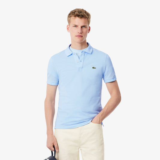 Lacoste L.12.12 Erkek Slim Fit Açık Mavi Polo