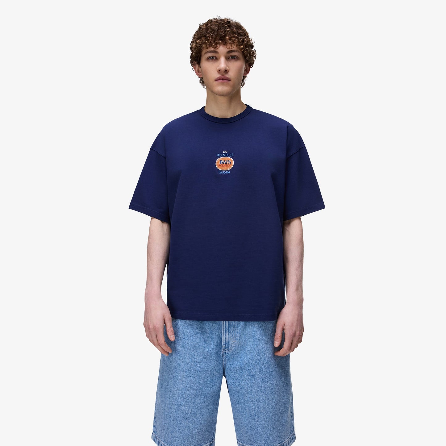 Napapijri S-krous Erkek Lacivert T-shirt
