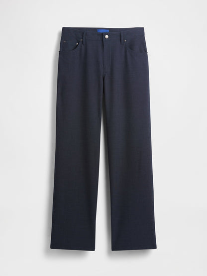 Lacivert Gapstudio Low Rise Loose Pantolon