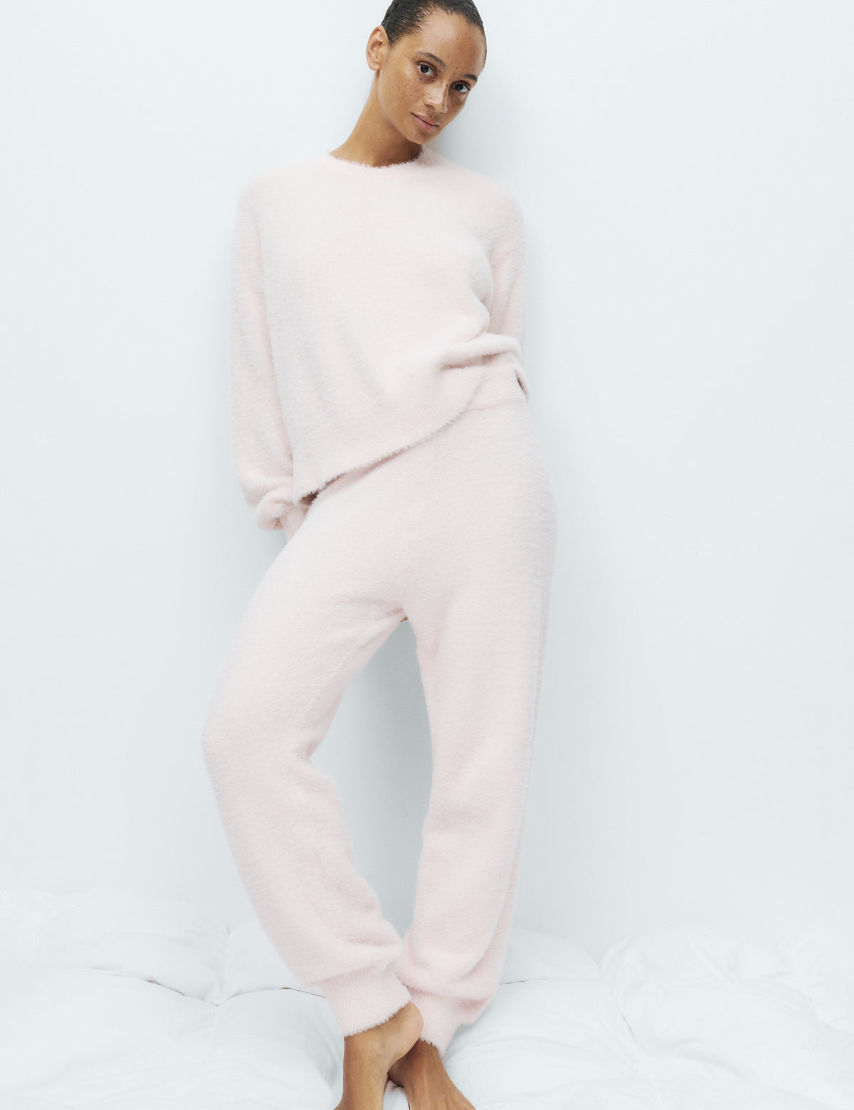 Yumuşak Dokulu Pijama Takımı