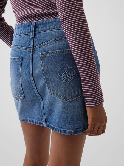 Mavi Denim Mini Etek