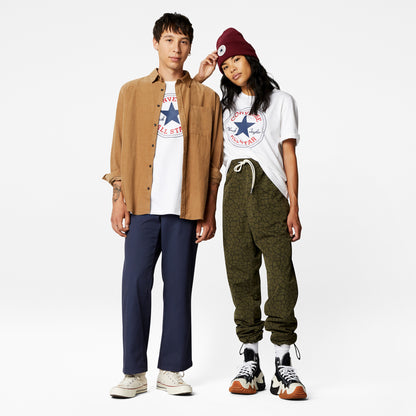 Converse Go-to All Star Patch Logo Unisex Beyaz T-shirt