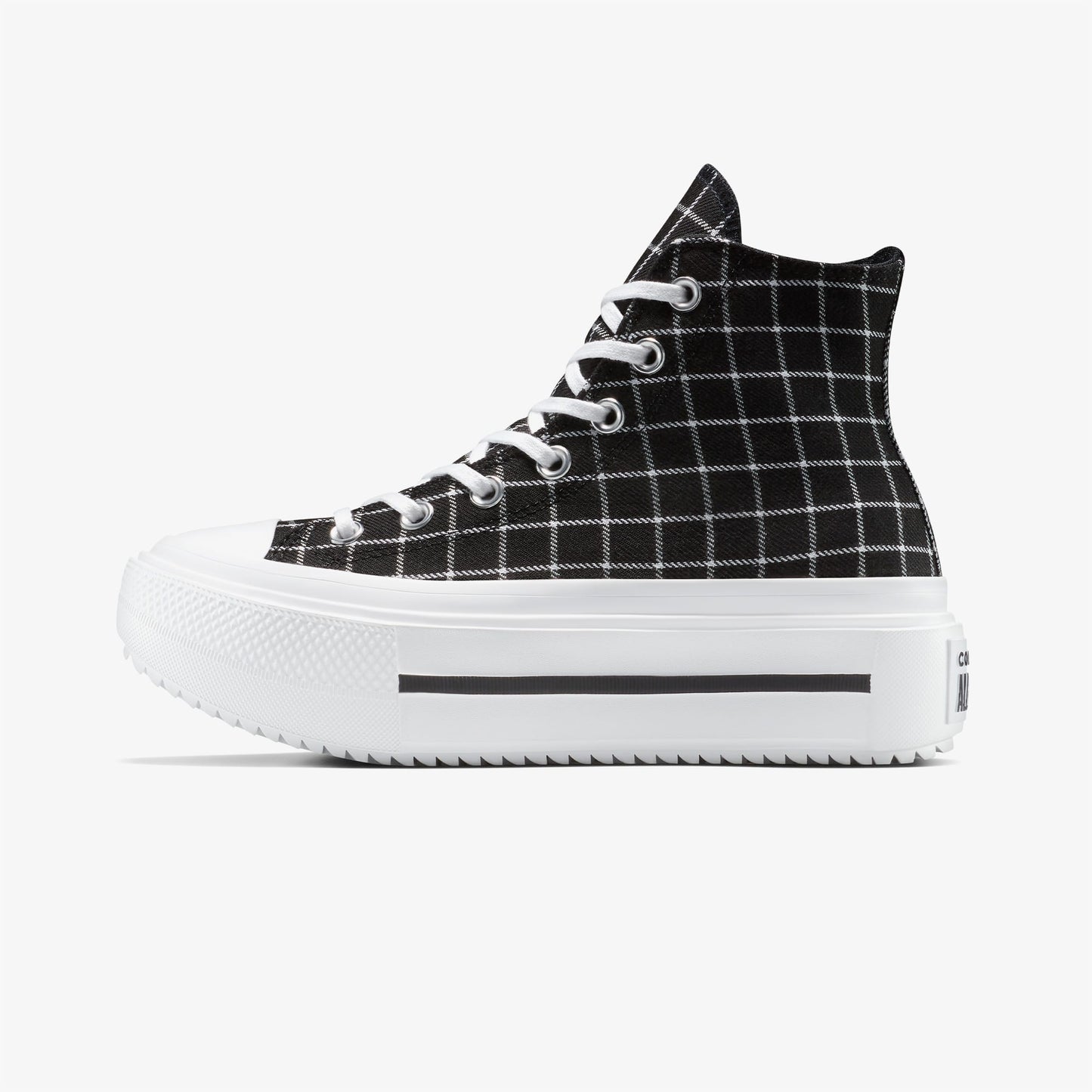 Converse Chuck Taylor All Star Lift Double Stack Platform Kadın Siyah Sneaker