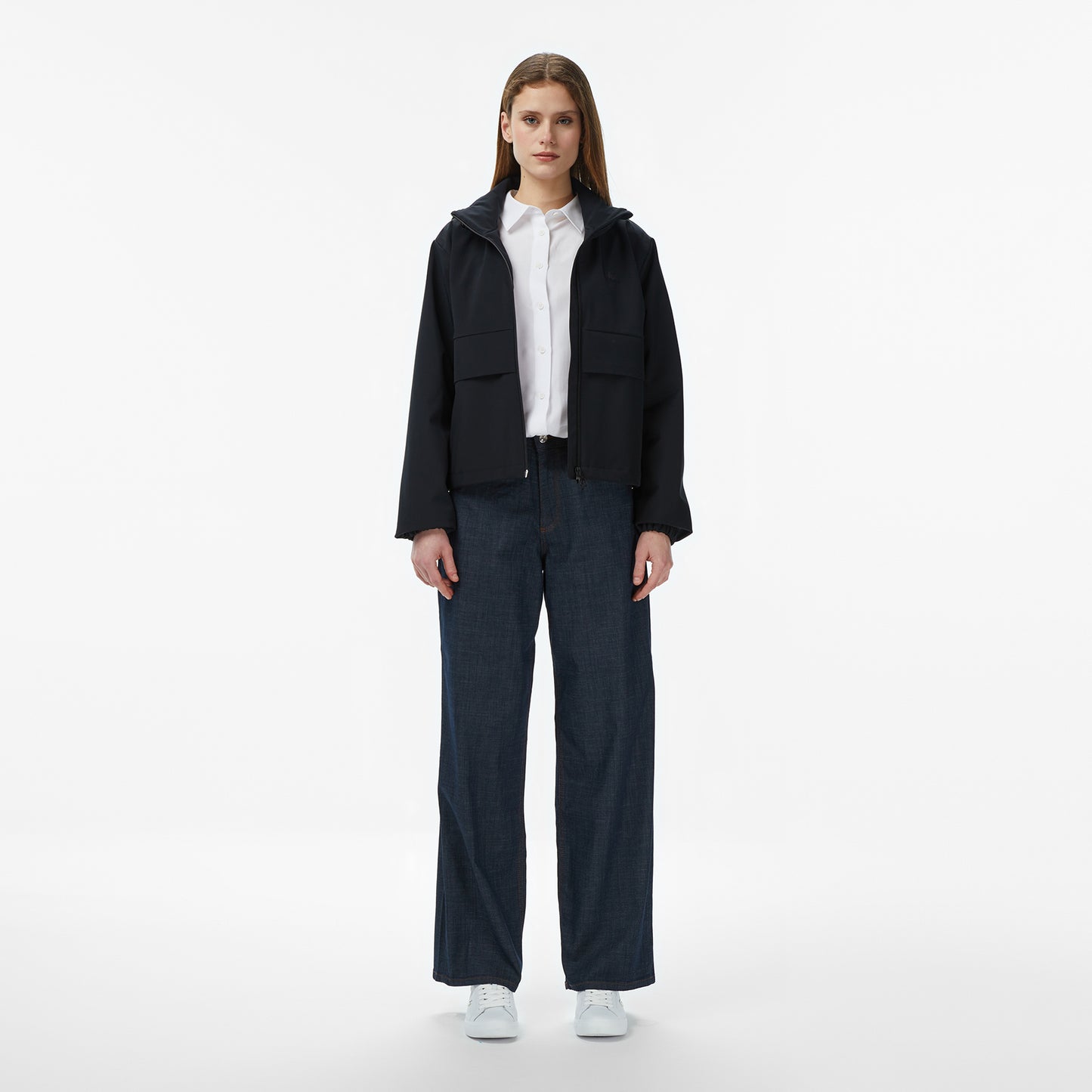 Lacoste Regular Fit Kadın Siyah Ceket