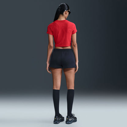 Nike Phoenix Fleece Kadın Siyah Şort