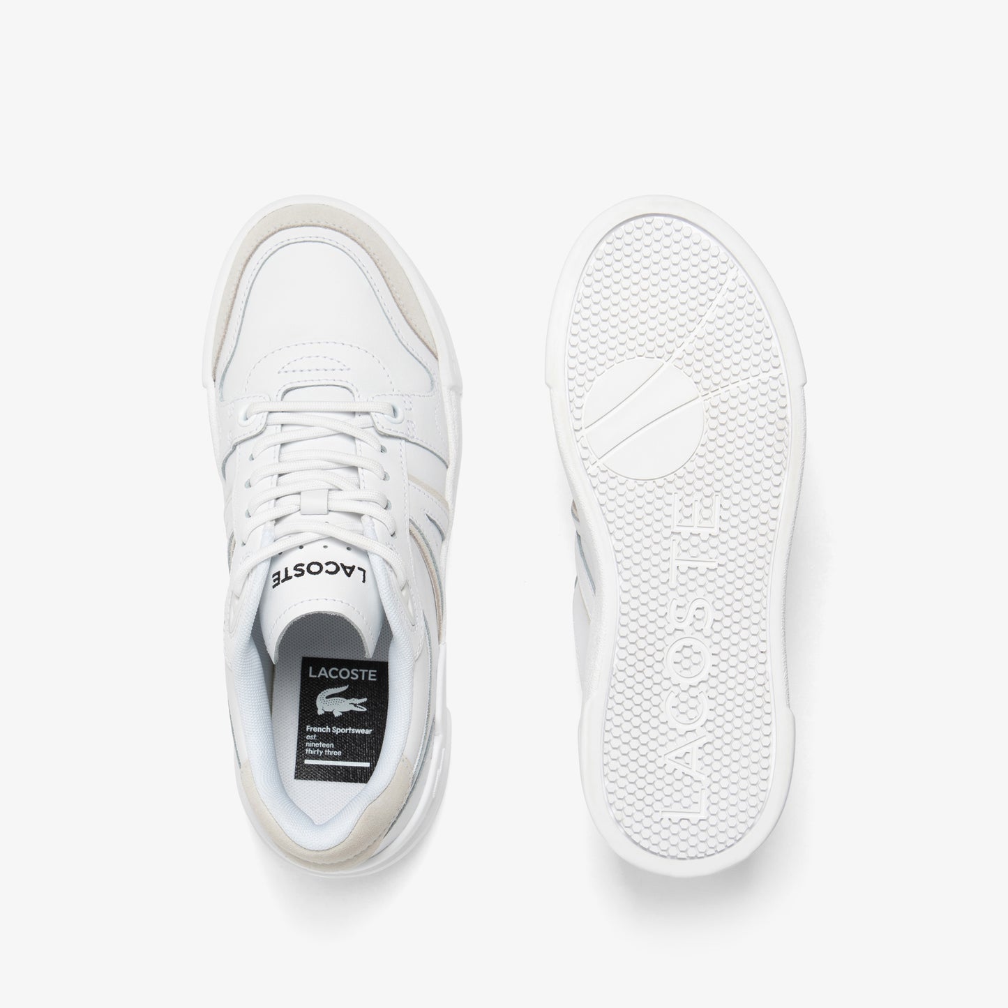 Lacoste L002 Evo Kadın Beyaz Sneaker
