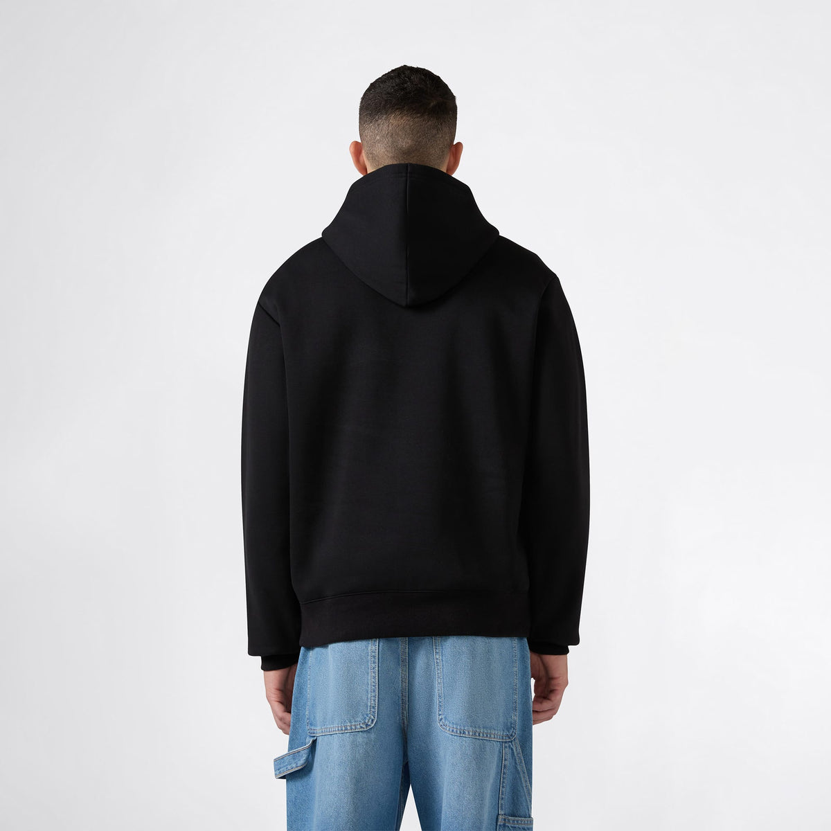 Champion Hooded Erkek Siyah Sweatshirt