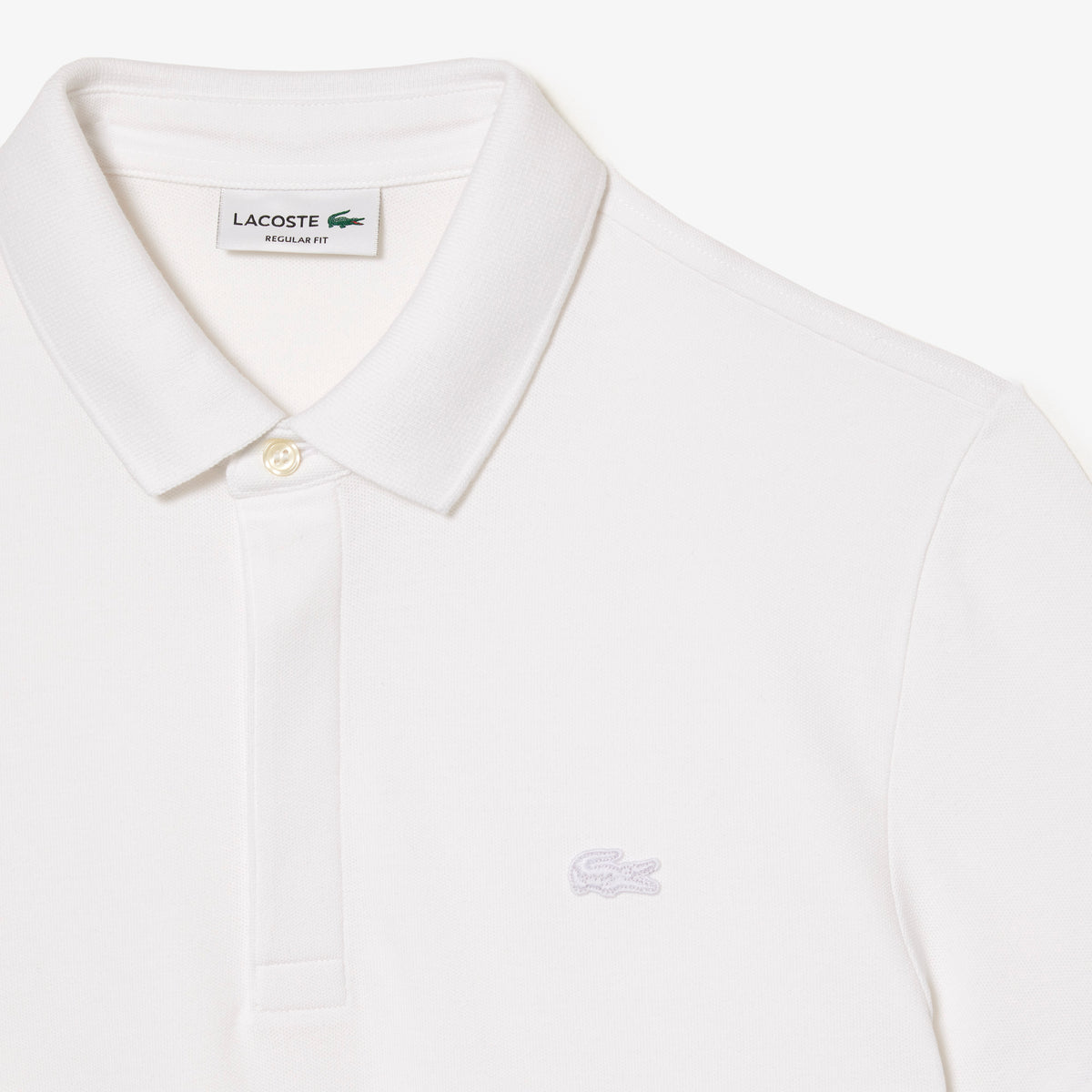 Lacoste Paris erkek Regular Fit Beyaz Polo