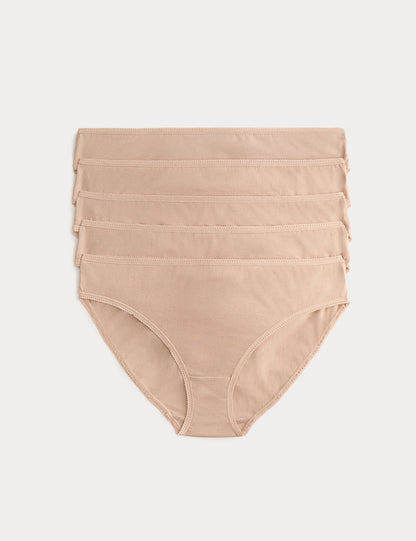 5'li Saf Pamuklu Bikini Külot Seti