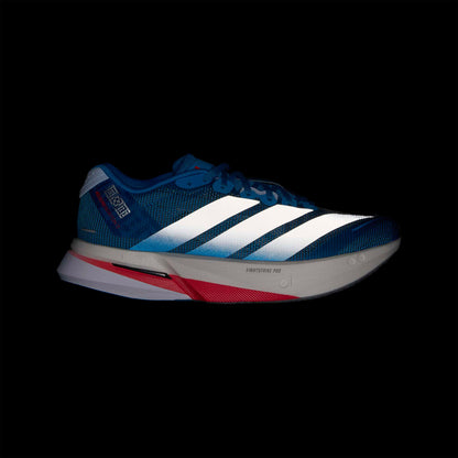 Adidas Adizero Boston 13 Kadın Mavi Koşu Ayakkabısı