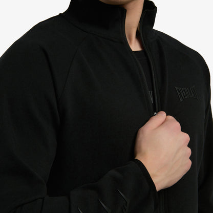 Everlast Relaxed Regular Siyah Yüksek Yaka Erkek Full Zip Sweatshirt