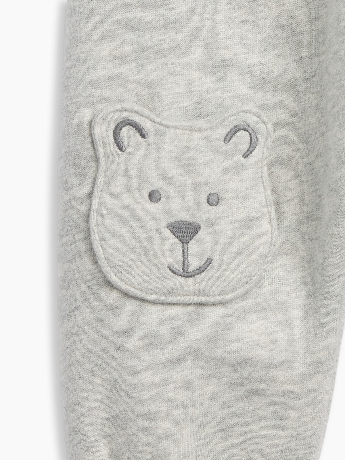 Gri Vintagesoft Brannan Bear Knee Patch Jogger Eşofman Altı