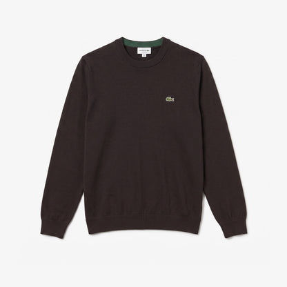 Lacoste Regular Fit Erkek Kahverengi Kazak