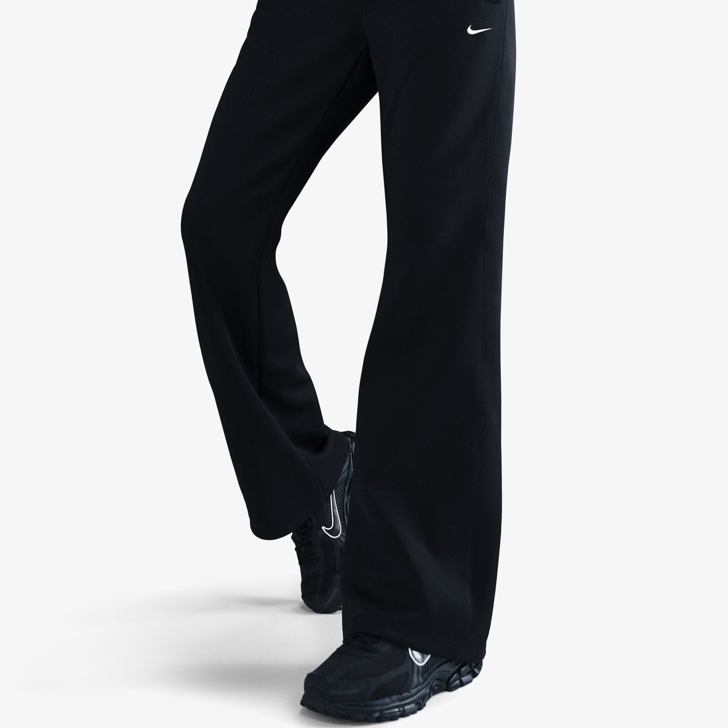 Nike Windrunner Poly Knit Kadın Siyah Eşofman Altı
