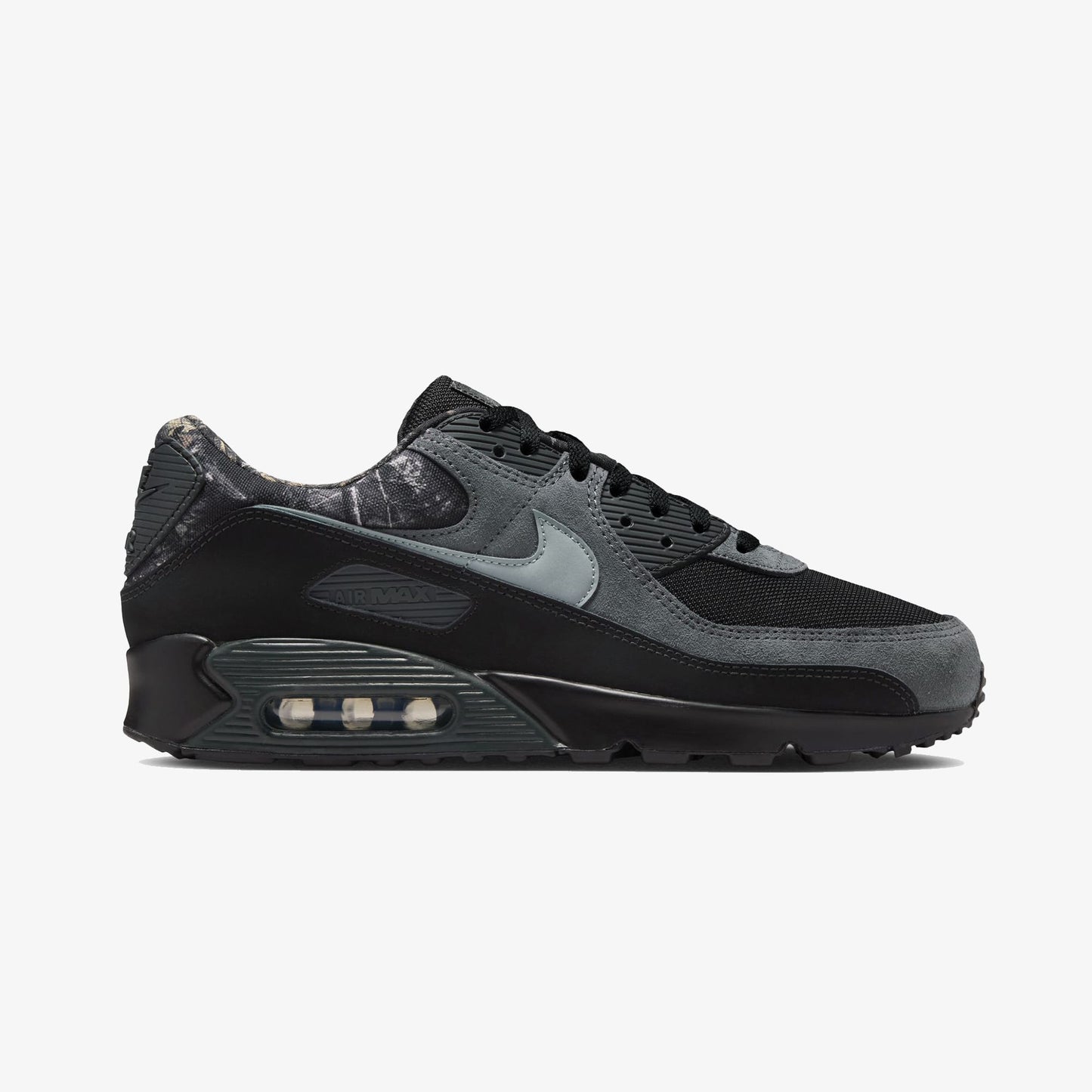 Nike Air Max 90 Erkek Siyah Spor Ayakkabı
